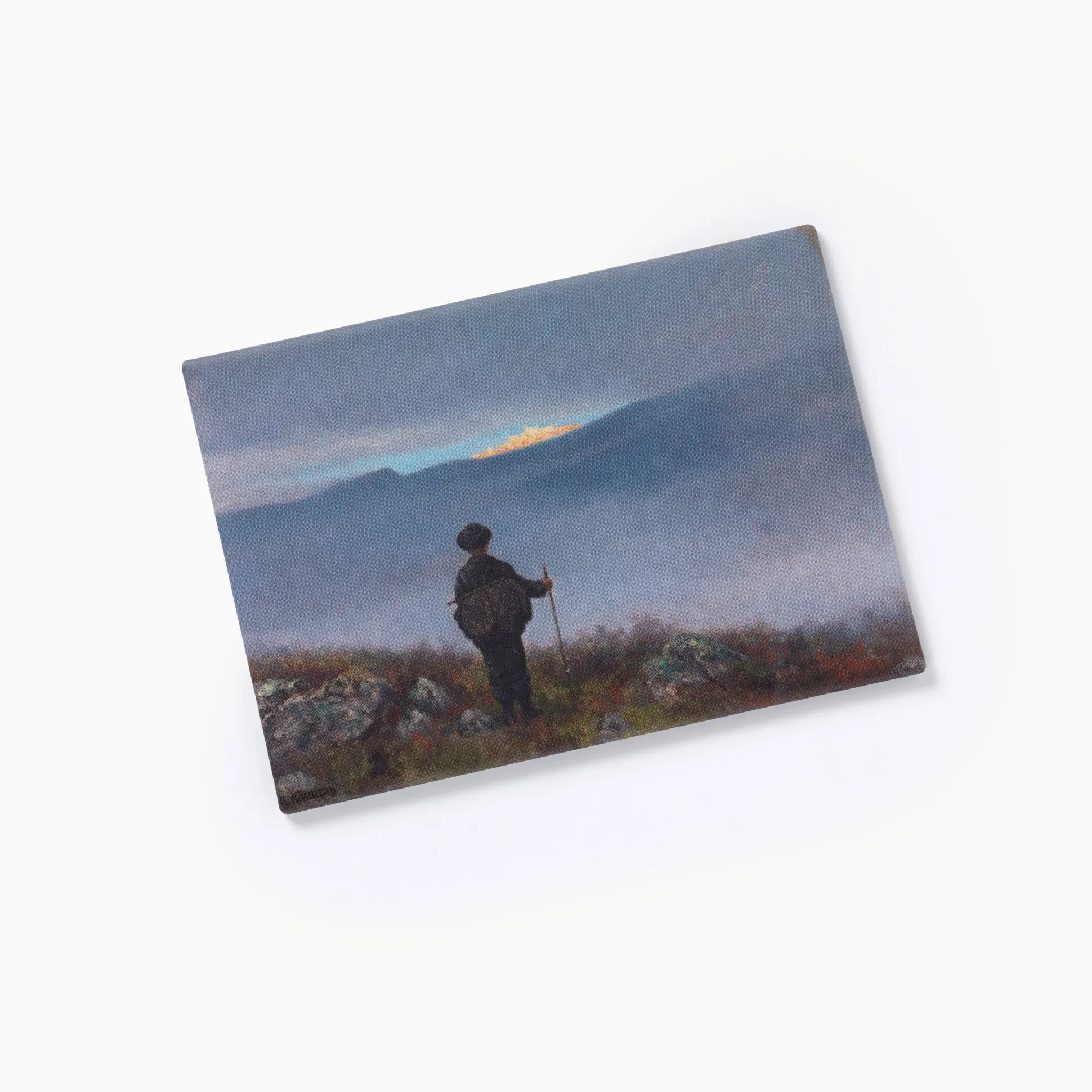 Magnet. Theodor Kittelsen, «Langt langt borte saa han noget lyse og glitre»